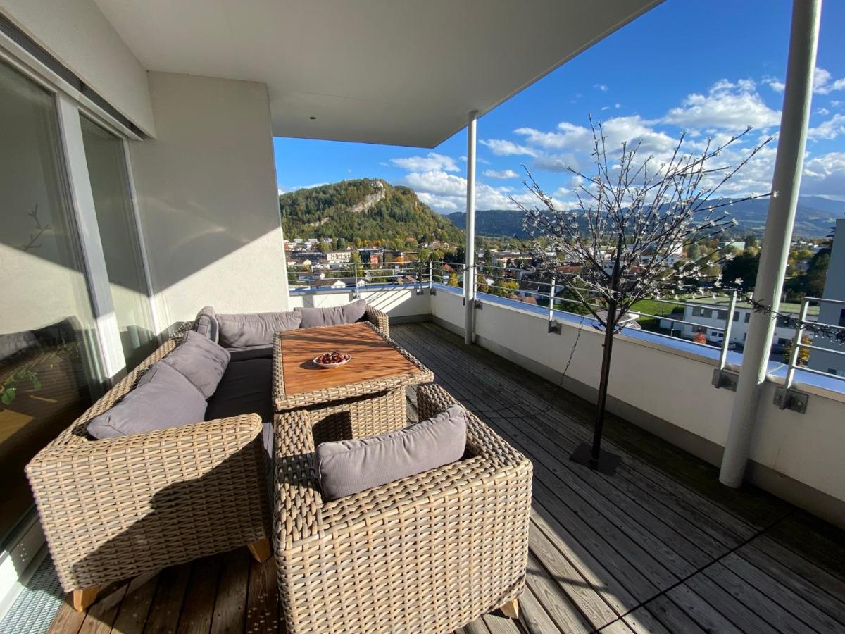 Luxus Penthouse Bregenz Feldmoos Mit Whirlpool & Riesen Terrasse, Nahe Festspiele Daire Dış mekan fotoğraf